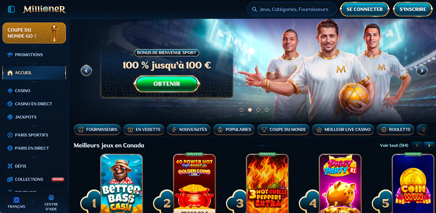 Millioner Casino Avis