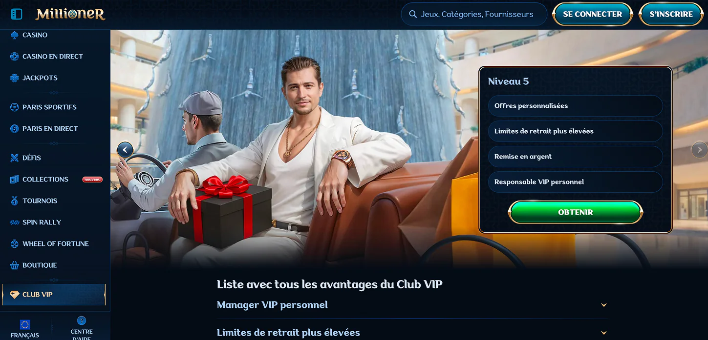 Programme VIP Millioner