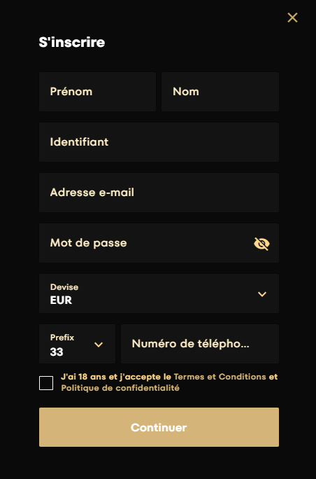 Inscription au Parklane Casino Log In à ParkLane Casino en Ligne en France