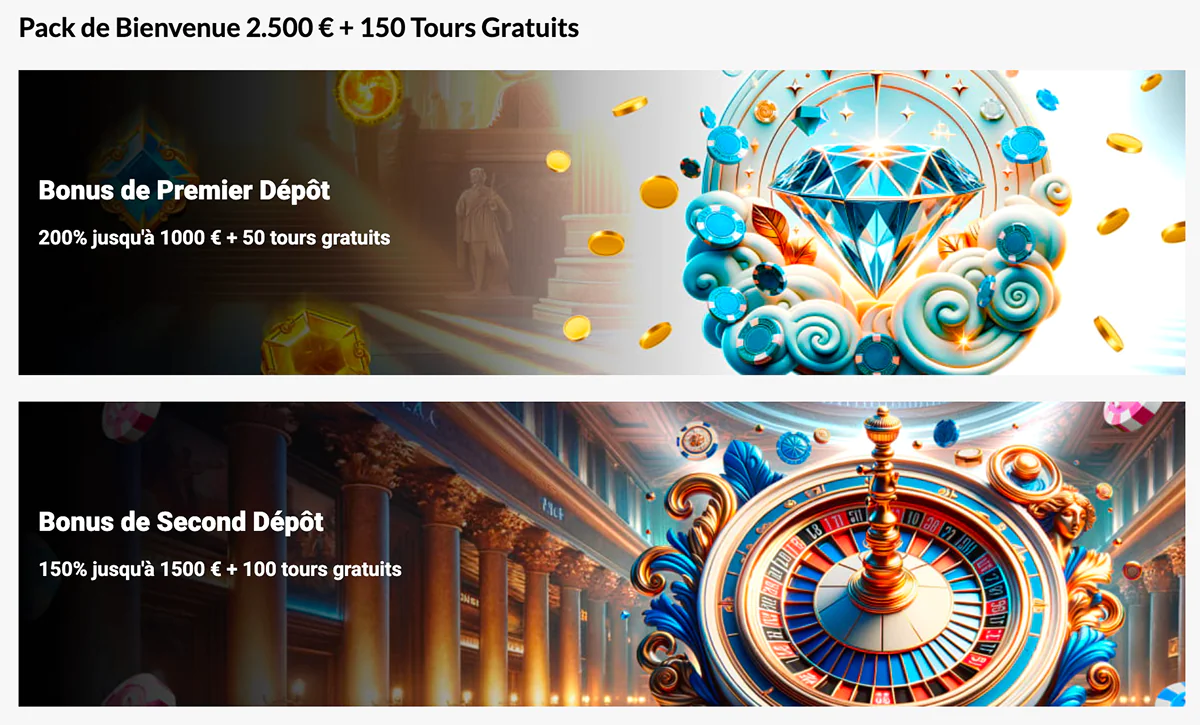 Bonus et promotions au casino Royal-Vincit Royal Vincit Bonus